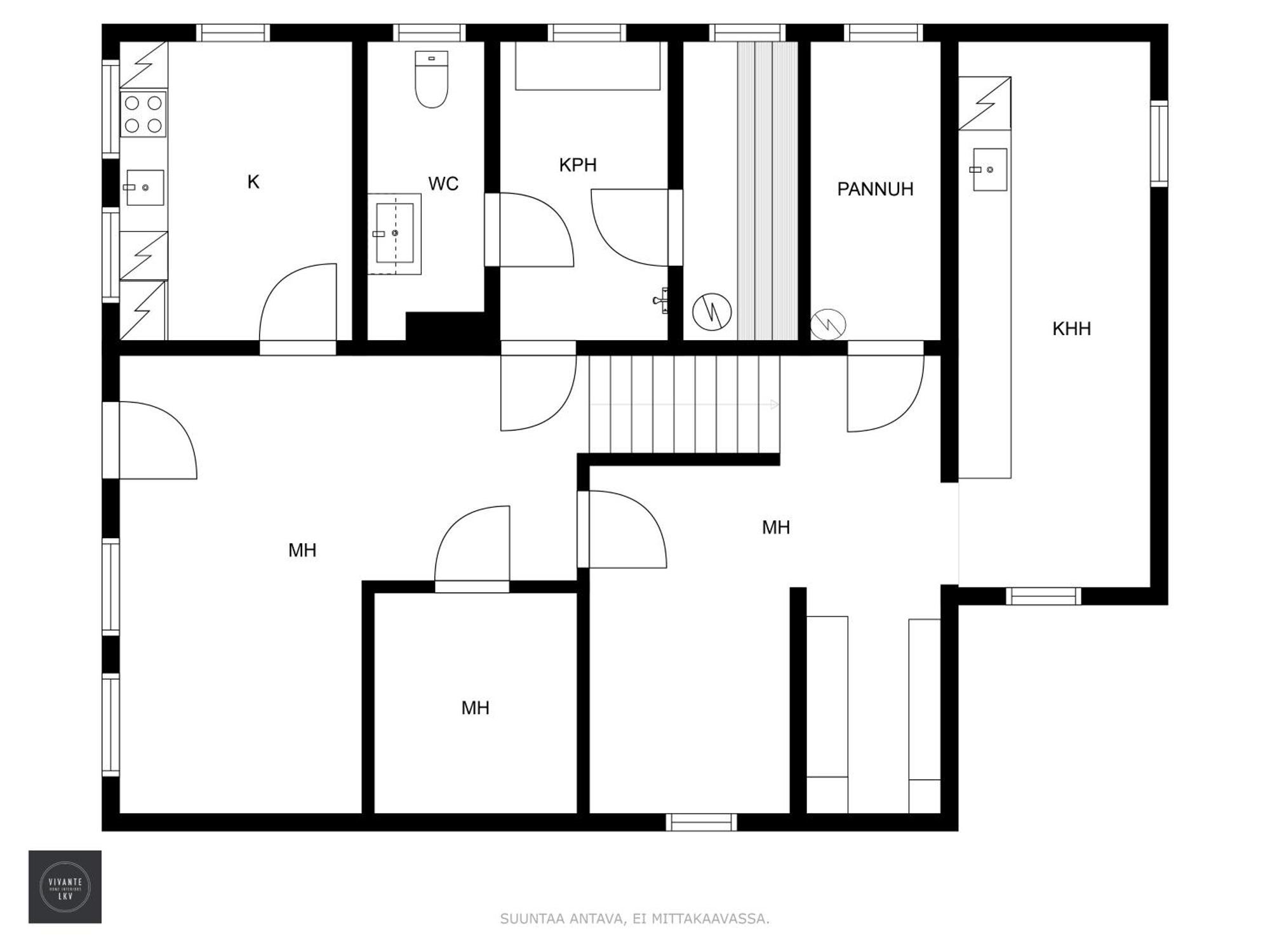 Vivante Basement Accommodation Porvoo Exterior photo